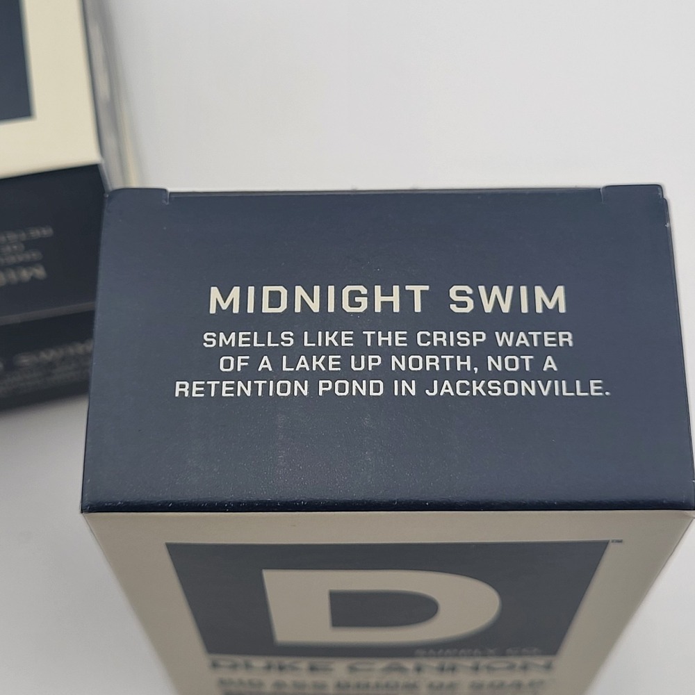 Lot of 3 Duke Cannon Midnight Swim Half Ration Brick‎ of Soap 4.5oz - Picture 3 of 5